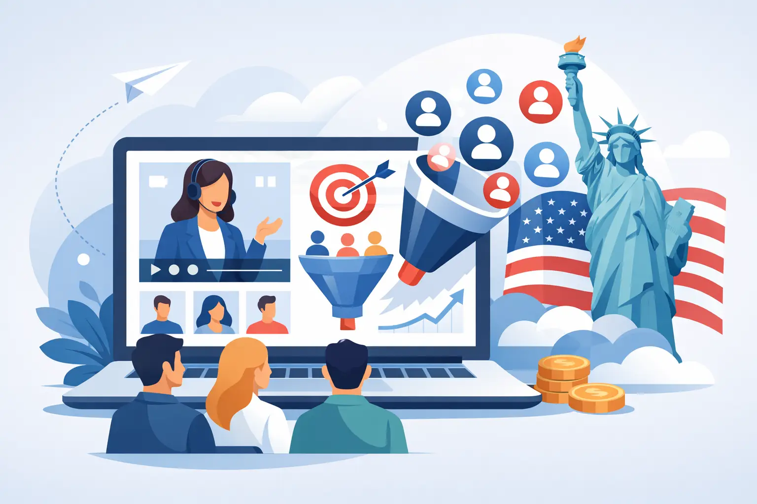 Webinar zur Leadgenerierung nutzen für US-Leads