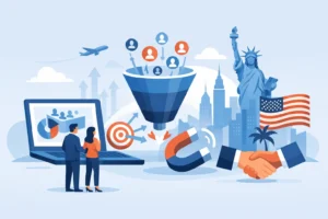 Interessenten systematisch gewinnen im US-Markt